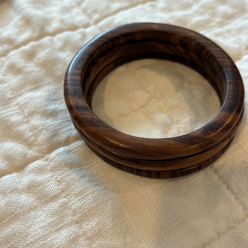 Wood Bangles - Picture 2 of 4